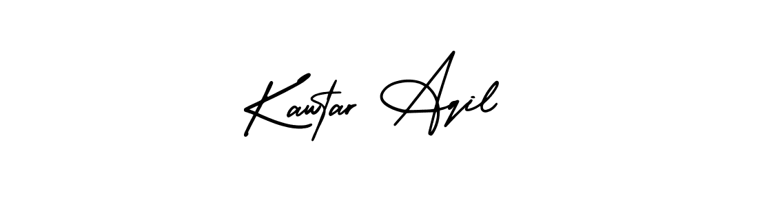 Similarly AmerikaSignatureDemo-Regular is the best handwritten signature design. Signature creator online .You can use it as an online autograph creator for name Kawtar Aqil. Kawtar Aqil signature style 3 images and pictures png