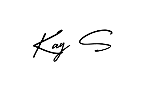 You can use this online signature creator to create a handwritten signature for the name Kay S. This is the best online autograph maker. Kay S signature style 3 images and pictures png