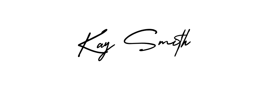 Kay Smith stylish signature style. Best Handwritten Sign (AmerikaSignatureDemo-Regular) for my name. Handwritten Signature Collection Ideas for my name Kay Smith. Kay Smith signature style 3 images and pictures png