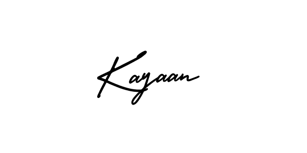 Make a beautiful signature design for name Kayaan. Use this online signature maker to create a handwritten signature for free. Kayaan signature style 3 images and pictures png