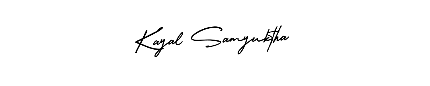 Check out images of Autograph of Kayal Samyuktha name. Actor Kayal Samyuktha Signature Style. AmerikaSignatureDemo-Regular is a professional sign style online. Kayal Samyuktha signature style 3 images and pictures png