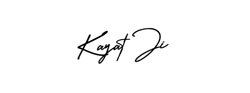 Also You can easily find your signature by using the search form. We will create Kayat Ji name handwritten signature images for you free of cost using AmerikaSignatureDemo-Regular sign style. Kayat Ji signature style 3 images and pictures png