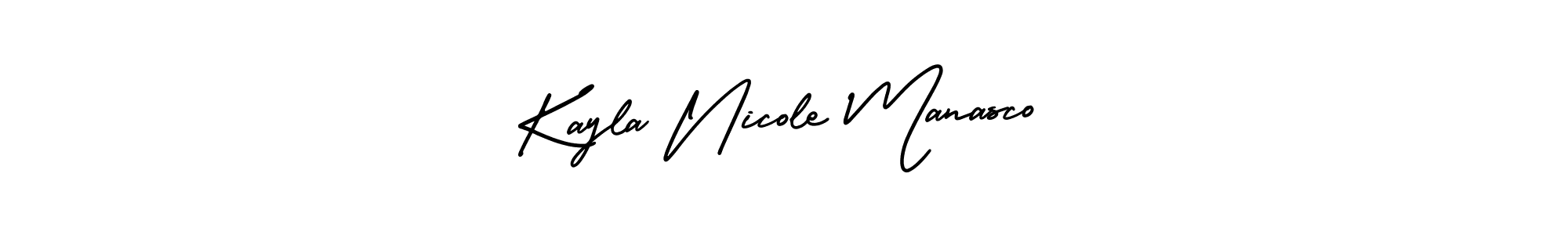 Make a short Kayla Nicole Manasco signature style. Manage your documents anywhere anytime using AmerikaSignatureDemo-Regular. Create and add eSignatures, submit forms, share and send files easily. Kayla Nicole Manasco signature style 3 images and pictures png