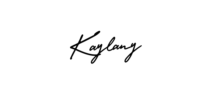 Kaylany stylish signature style. Best Handwritten Sign (AmerikaSignatureDemo-Regular) for my name. Handwritten Signature Collection Ideas for my name Kaylany. Kaylany signature style 3 images and pictures png