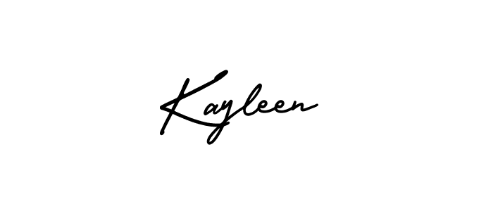 Make a beautiful signature design for name Kayleen. Use this online signature maker to create a handwritten signature for free. Kayleen signature style 3 images and pictures png