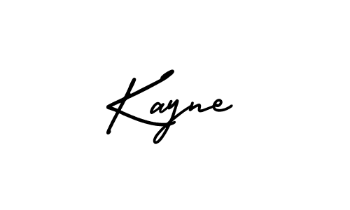 Create a beautiful signature design for name Kayne. With this signature (AmerikaSignatureDemo-Regular) fonts, you can make a handwritten signature for free. Kayne signature style 3 images and pictures png