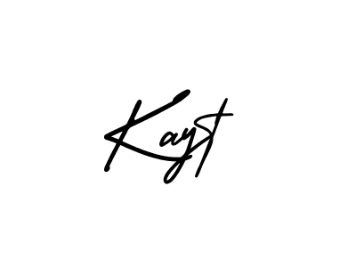 Kayt stylish signature style. Best Handwritten Sign (AmerikaSignatureDemo-Regular) for my name. Handwritten Signature Collection Ideas for my name Kayt. Kayt signature style 3 images and pictures png