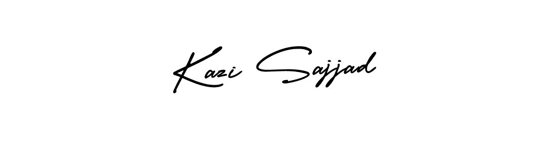 if you are searching for the best signature style for your name Kazi Sajjad. so please give up your signature search. here we have designed multiple signature styles  using AmerikaSignatureDemo-Regular. Kazi Sajjad signature style 3 images and pictures png