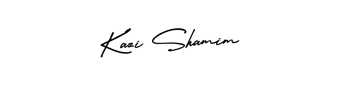 Also we have Kazi Shamim name is the best signature style. Create professional handwritten signature collection using AmerikaSignatureDemo-Regular autograph style. Kazi Shamim signature style 3 images and pictures png
