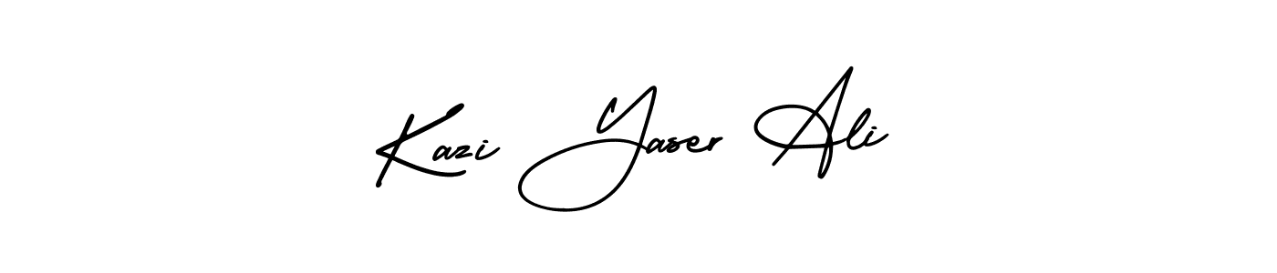 Here are the top 10 professional signature styles for the name Kazi Yaser Ali. These are the best autograph styles you can use for your name. Kazi Yaser Ali signature style 3 images and pictures png