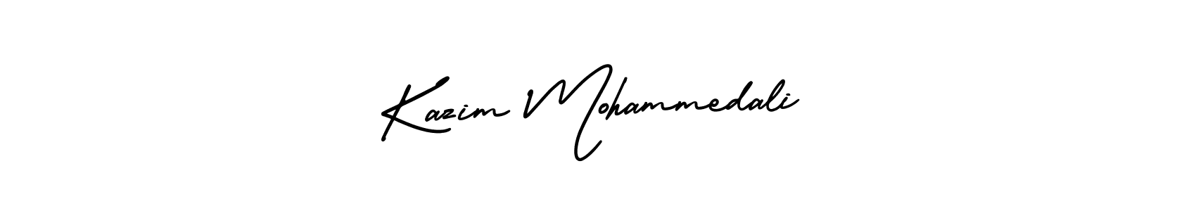 Similarly AmerikaSignatureDemo-Regular is the best handwritten signature design. Signature creator online .You can use it as an online autograph creator for name Kazim Mohammedali. Kazim Mohammedali signature style 3 images and pictures png