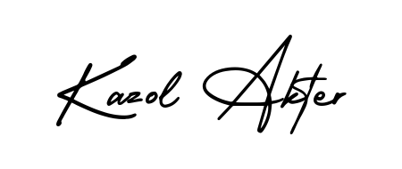 The AmerikaSignatureDemo-Regular font gives name Kazol Akter a signature that looks effortless yet distinguished. Download high-res PNG instantly. Kazol Akter signature style 3 images and pictures png