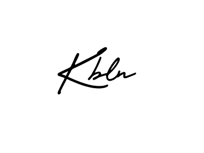 It looks lik you need a new signature style for name Kbln. Design unique handwritten (AmerikaSignatureDemo-Regular) signature with our free signature maker in just a few clicks. Kbln signature style 3 images and pictures png