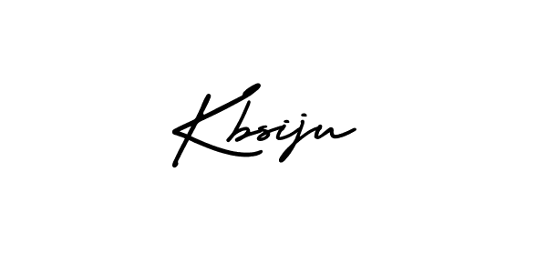 Kbsiju stylish signature style. Best Handwritten Sign (AmerikaSignatureDemo-Regular) for my name. Handwritten Signature Collection Ideas for my name Kbsiju. Kbsiju signature style 3 images and pictures png