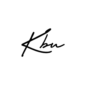 Make a beautiful signature design for name Kbu. With this signature (AmerikaSignatureDemo-Regular) style, you can create a handwritten signature for free. Kbu signature style 3 images and pictures png