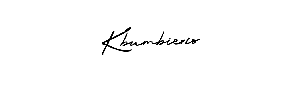 Create a beautiful signature design for name Kbumbieris. With this signature (AmerikaSignatureDemo-Regular) fonts, you can make a handwritten signature for free. Kbumbieris signature style 3 images and pictures png