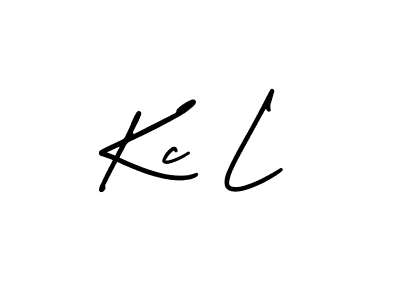 AmerikaSignatureDemo-Regular is a professional signature style that is perfect for those who want to add a touch of class to their signature. It is also a great choice for those who want to make their signature more unique. Get Kc L name to fancy signature for free. Kc L signature style 3 images and pictures png