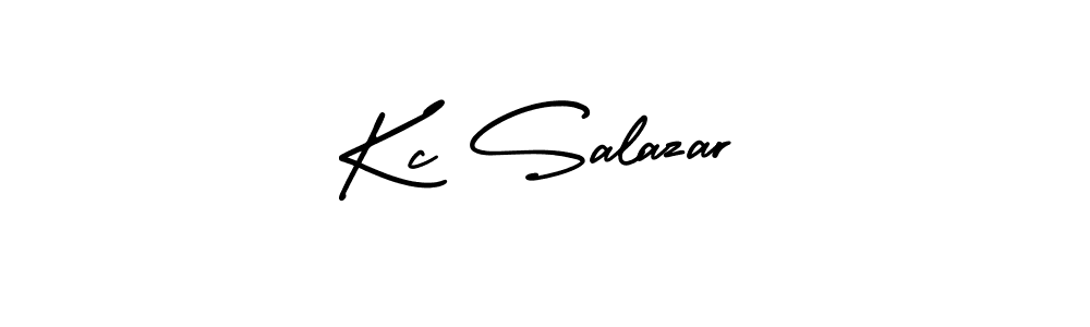 How to make Kc Salazar signature? AmerikaSignatureDemo-Regular is a professional autograph style. Create handwritten signature for Kc Salazar name. Kc Salazar signature style 3 images and pictures png