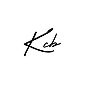 Design your own signature with our free online signature maker. With this signature software, you can create a handwritten (AmerikaSignatureDemo-Regular) signature for name Kcb. Kcb signature style 3 images and pictures png