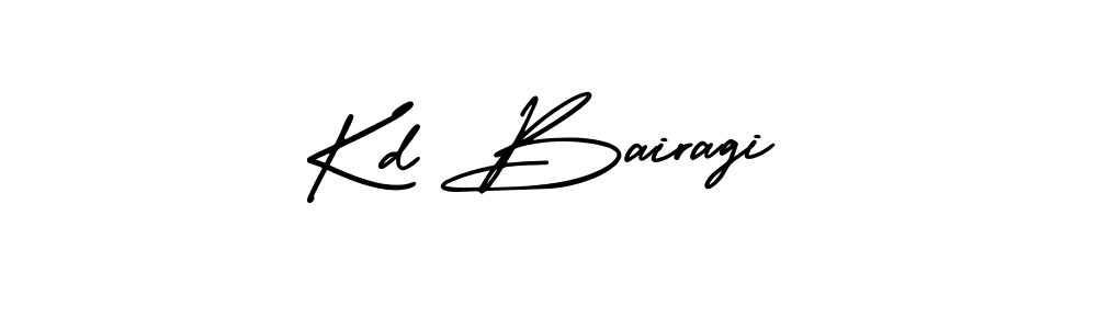 You should practise on your own different ways (AmerikaSignatureDemo-Regular) to write your name (Kd Bairagi) in signature. don't let someone else do it for you. Kd Bairagi signature style 3 images and pictures png