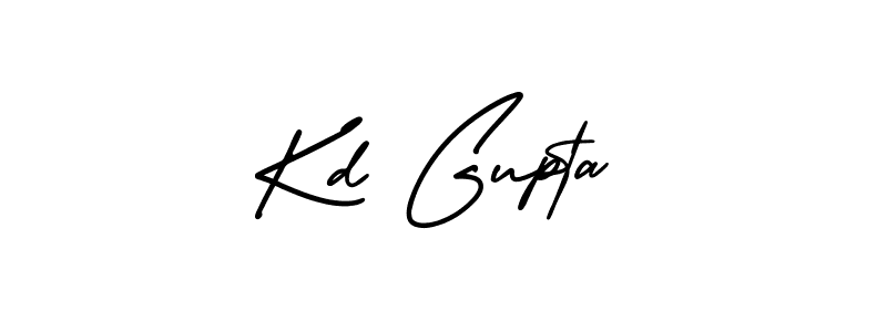 How to make Kd Gupta signature? AmerikaSignatureDemo-Regular is a professional autograph style. Create handwritten signature for Kd Gupta name. Kd Gupta signature style 3 images and pictures png