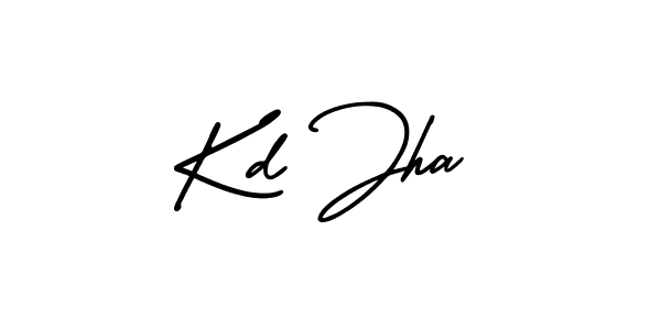 How to Draw Kd Jha signature style? AmerikaSignatureDemo-Regular is a latest design signature styles for name Kd Jha. Kd Jha signature style 3 images and pictures png