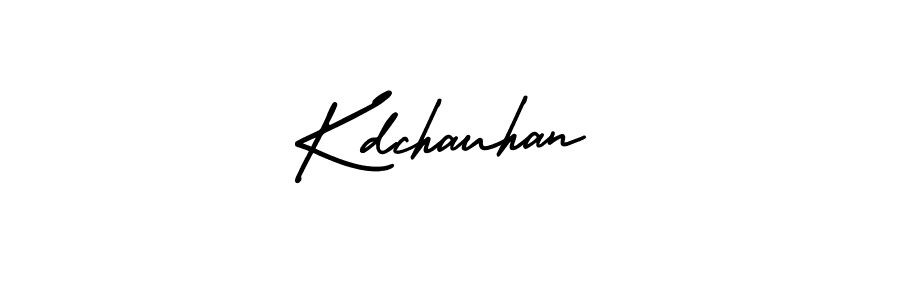 How to Draw Kdchauhan signature style? AmerikaSignatureDemo-Regular is a latest design signature styles for name Kdchauhan. Kdchauhan signature style 3 images and pictures png