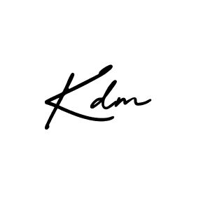 You should practise on your own different ways (AmerikaSignatureDemo-Regular) to write your name (Kdm) in signature. don't let someone else do it for you. Kdm signature style 3 images and pictures png