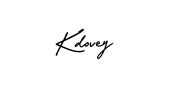 The best way (AmerikaSignatureDemo-Regular) to make a short signature is to pick only two or three words in your name. The name Kdovey include a total of six letters. For converting this name. Kdovey signature style 3 images and pictures png