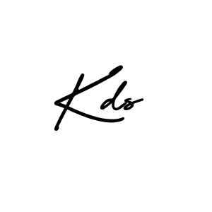 Make a beautiful signature design for name Kds. With this signature (AmerikaSignatureDemo-Regular) style, you can create a handwritten signature for free. Kds signature style 3 images and pictures png