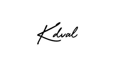 It looks lik you need a new signature style for name Kdval. Design unique handwritten (AmerikaSignatureDemo-Regular) signature with our free signature maker in just a few clicks. Kdval signature style 3 images and pictures png