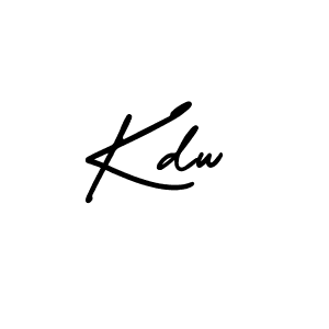 Make a beautiful signature design for name Kdw. Use this online signature maker to create a handwritten signature for free. Kdw signature style 3 images and pictures png