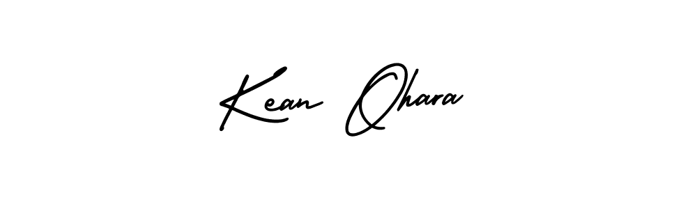 Use a signature maker to create a handwritten signature online. With this signature software, you can design (AmerikaSignatureDemo-Regular) your own signature for name Kean Ohara. Kean Ohara signature style 3 images and pictures png