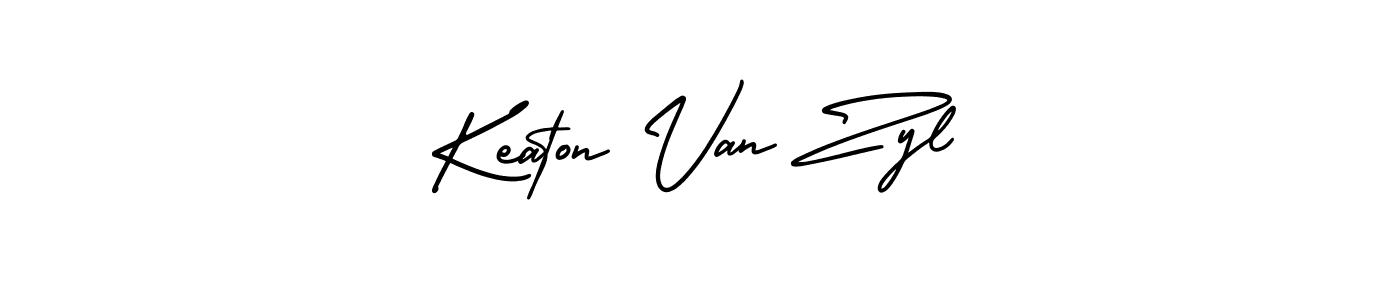 Make a short Keaton Van Zyl signature style. Manage your documents anywhere anytime using AmerikaSignatureDemo-Regular. Create and add eSignatures, submit forms, share and send files easily. Keaton Van Zyl signature style 3 images and pictures png