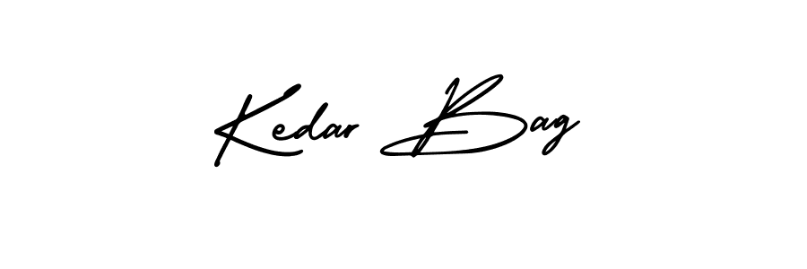 Kedar Bag stylish signature style. Best Handwritten Sign (AmerikaSignatureDemo-Regular) for my name. Handwritten Signature Collection Ideas for my name Kedar Bag. Kedar Bag signature style 3 images and pictures png