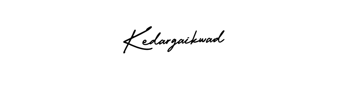 Design your own signature with our free online signature maker. With this signature software, you can create a handwritten (AmerikaSignatureDemo-Regular) signature for name Kedargaikwad. Kedargaikwad signature style 3 images and pictures png