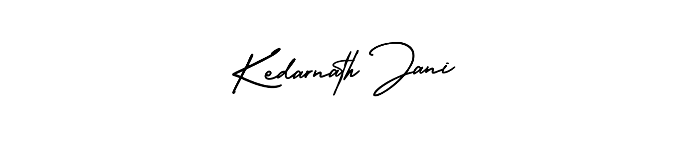 How to Draw Kedarnath Jani signature style? AmerikaSignatureDemo-Regular is a latest design signature styles for name Kedarnath Jani. Kedarnath Jani signature style 3 images and pictures png