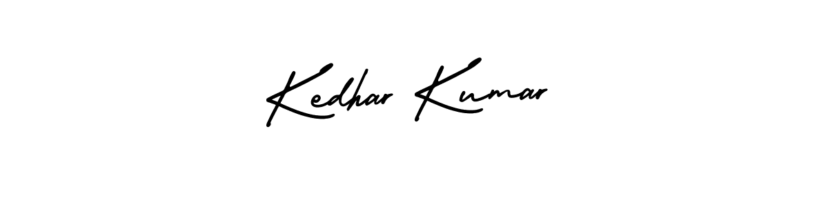 This is the best signature style for the Kedhar Kumar name. Also you like these signature font (AmerikaSignatureDemo-Regular). Mix name signature. Kedhar Kumar signature style 3 images and pictures png