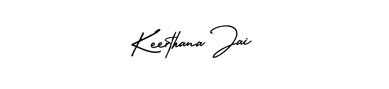 Also we have Keerthana Jai name is the best signature style. Create professional handwritten signature collection using AmerikaSignatureDemo-Regular autograph style. Keerthana Jai signature style 3 images and pictures png