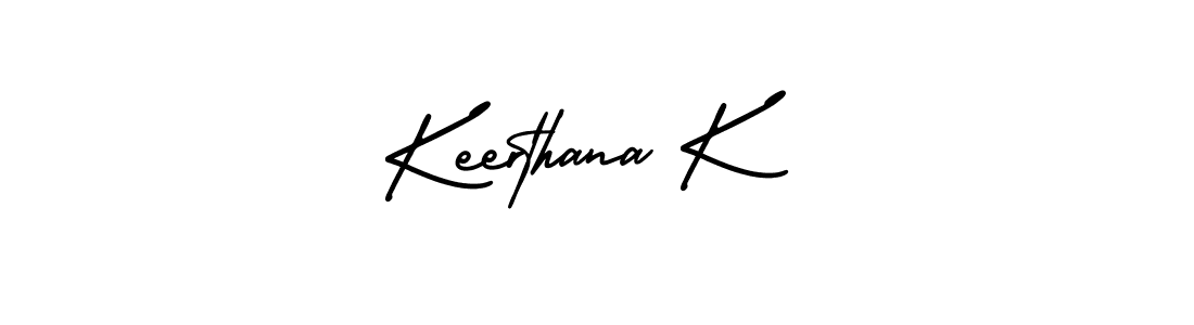 Also You can easily find your signature by using the search form. We will create Keerthana K name handwritten signature images for you free of cost using AmerikaSignatureDemo-Regular sign style. Keerthana K signature style 3 images and pictures png