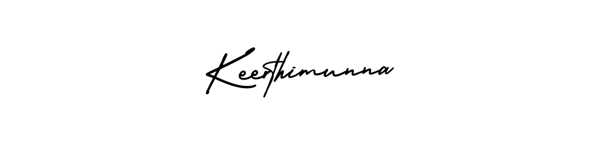 Create a beautiful signature design for name Keerthimunna. With this signature (AmerikaSignatureDemo-Regular) fonts, you can make a handwritten signature for free. Keerthimunna signature style 3 images and pictures png