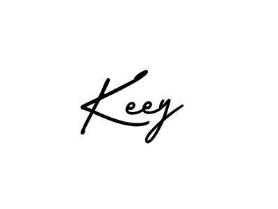 Keey stylish signature style. Best Handwritten Sign (AmerikaSignatureDemo-Regular) for my name. Handwritten Signature Collection Ideas for my name Keey. Keey signature style 3 images and pictures png