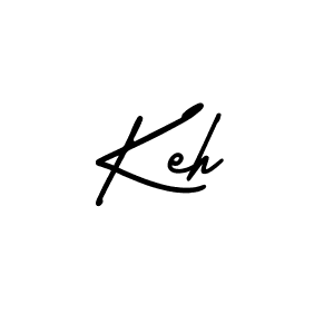 How to make Keh signature? AmerikaSignatureDemo-Regular is a professional autograph style. Create handwritten signature for Keh name. Keh signature style 3 images and pictures png
