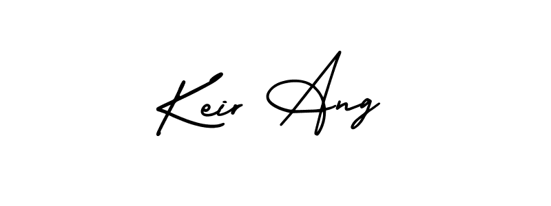 Make a beautiful signature design for name Keir Ang. Use this online signature maker to create a handwritten signature for free. Keir Ang signature style 3 images and pictures png