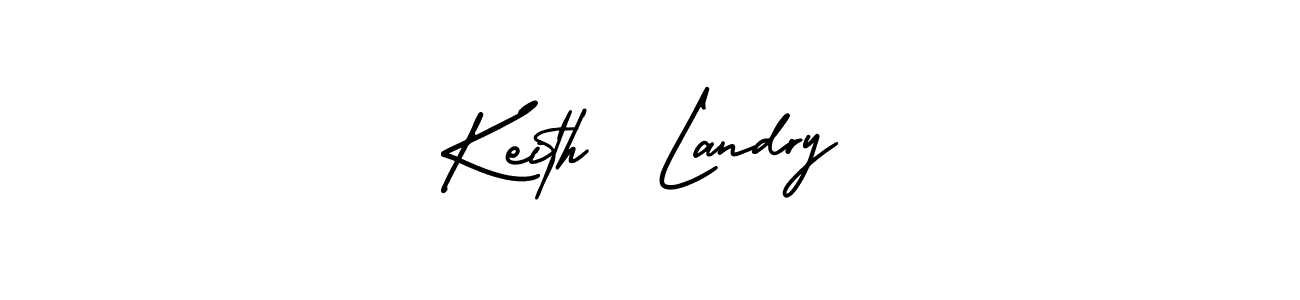 Design your own signature with our free online signature maker. With this signature software, you can create a handwritten (AmerikaSignatureDemo-Regular) signature for name Keith  Landry. Keith  Landry signature style 3 images and pictures png