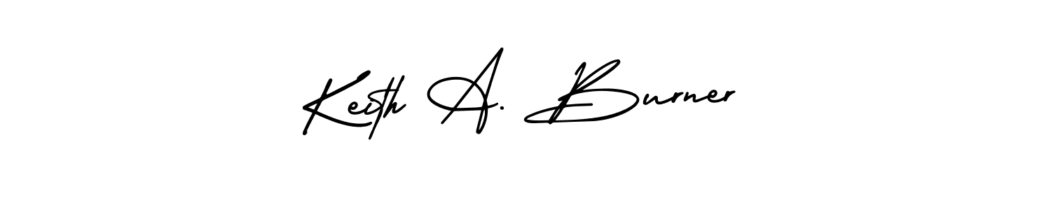 Make a beautiful signature design for name Keith A. Burner. Use this online signature maker to create a handwritten signature for free. Keith A. Burner signature style 3 images and pictures png