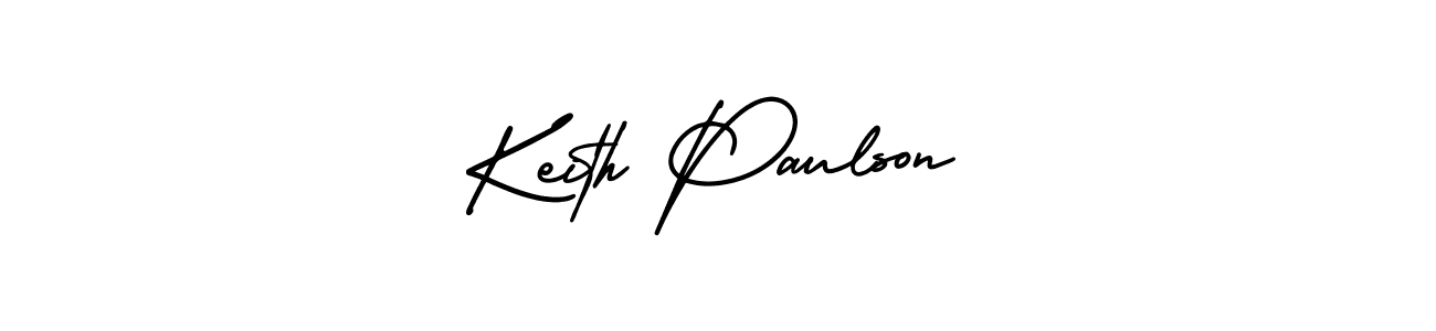Design your own signature with our free online signature maker. With this signature software, you can create a handwritten (AmerikaSignatureDemo-Regular) signature for name Keith Paulson. Keith Paulson signature style 3 images and pictures png