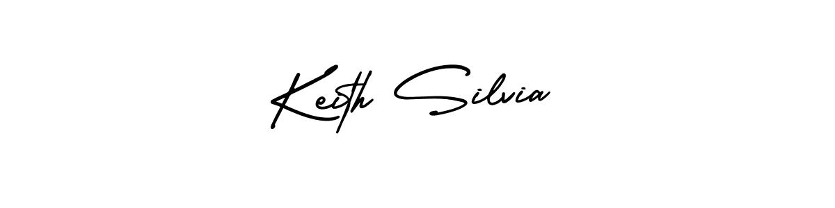 The best way (AmerikaSignatureDemo-Regular) to make a short signature is to pick only two or three words in your name. The name Keith Silvia include a total of six letters. For converting this name. Keith Silvia signature style 3 images and pictures png