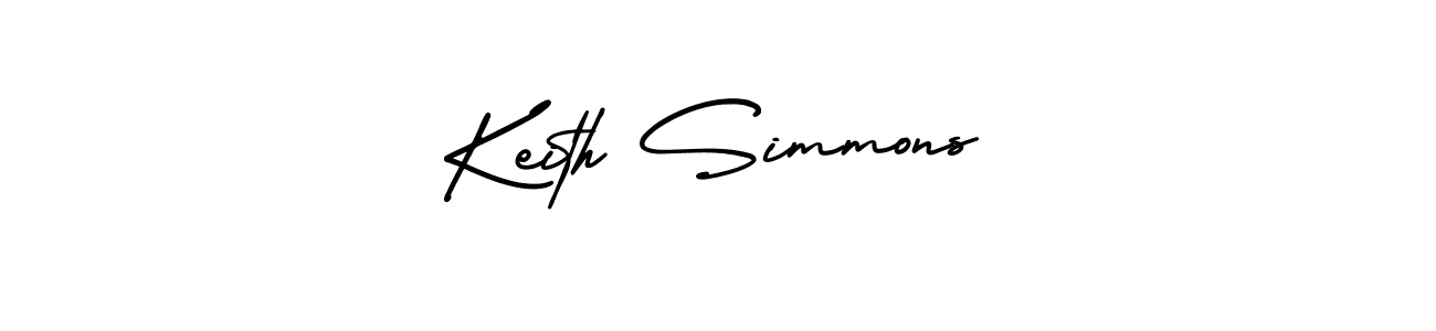 It looks lik you need a new signature style for name Keith Simmons. Design unique handwritten (AmerikaSignatureDemo-Regular) signature with our free signature maker in just a few clicks. Keith Simmons signature style 3 images and pictures png