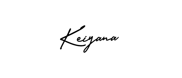 Keiyana stylish signature style. Best Handwritten Sign (AmerikaSignatureDemo-Regular) for my name. Handwritten Signature Collection Ideas for my name Keiyana. Keiyana signature style 3 images and pictures png